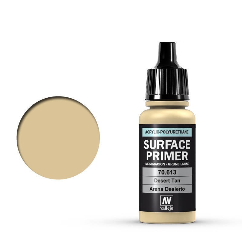 Vallejo Surface Primer Desert Tan Base 17 ml [70613]