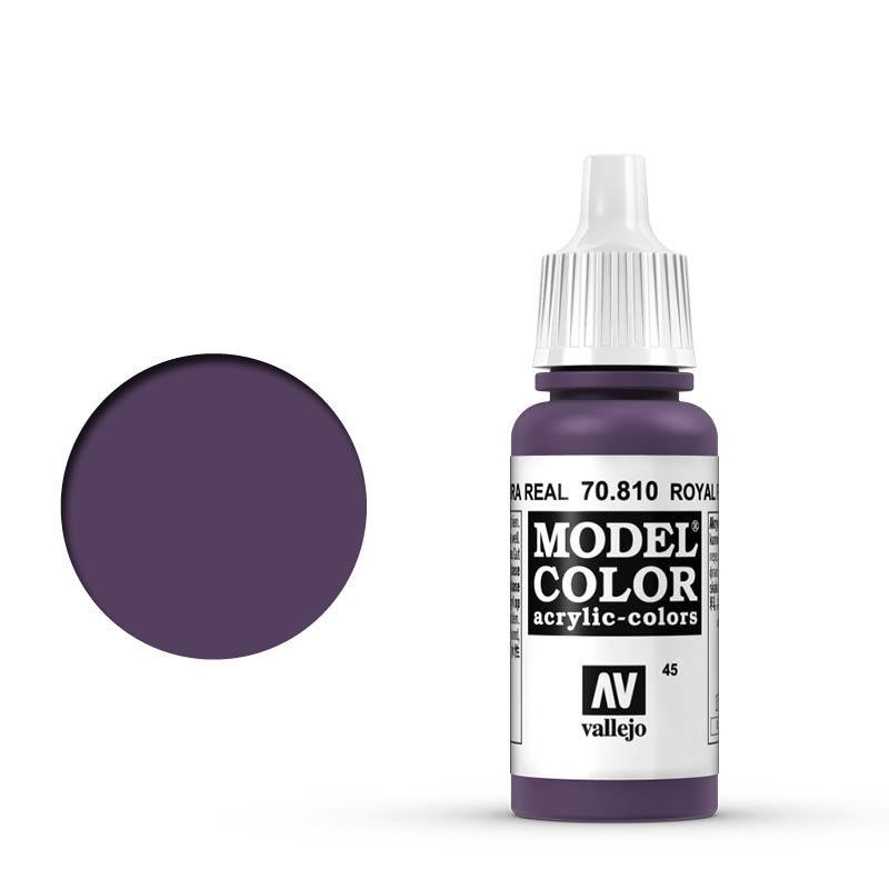 Vallejo Model Colour #045 Royal Purple 17 ml Acrylic Paint [7081