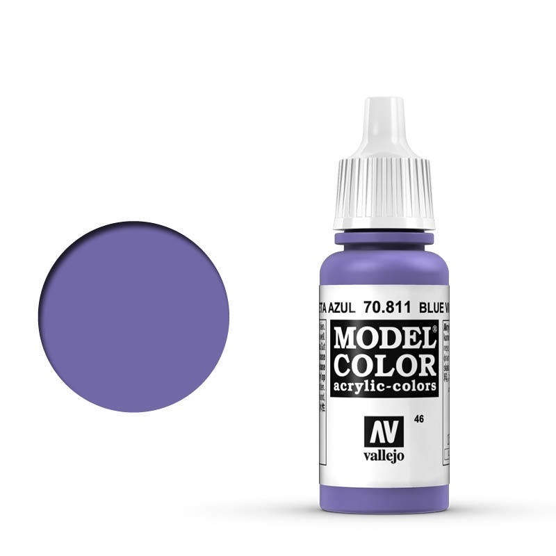 Vallejo Model Colour #046 Blue Violet 17 ml Acrylic Paint [70811