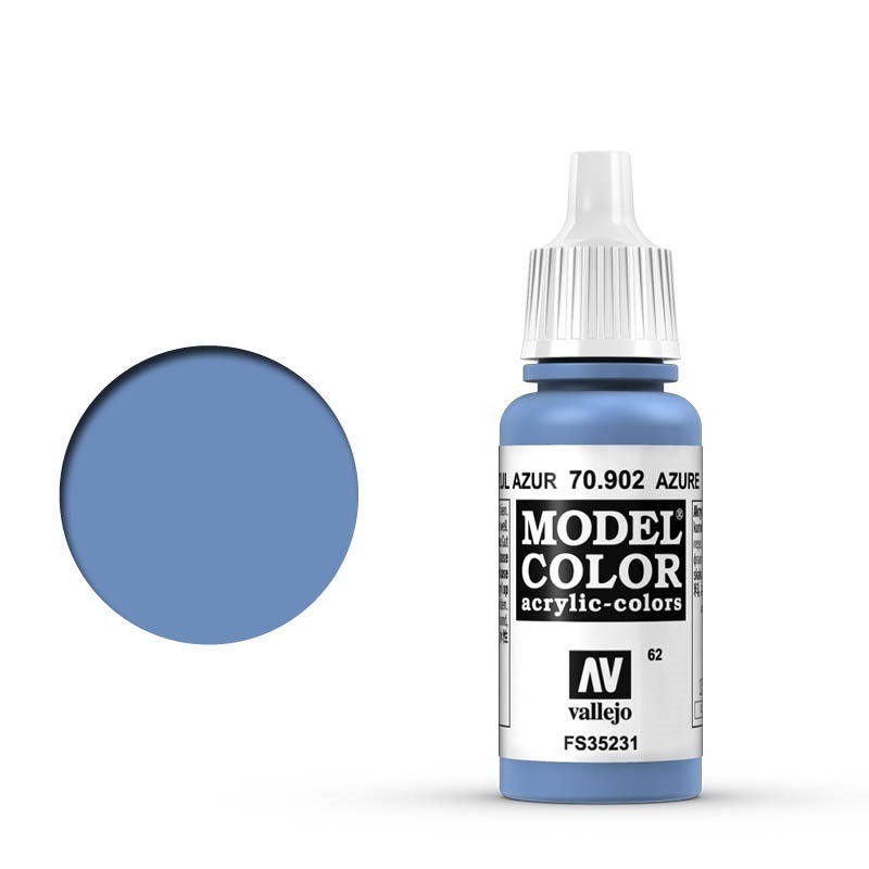 Vallejo Model Colour #062 Azure 17 ml Acrylic Paint [70902]