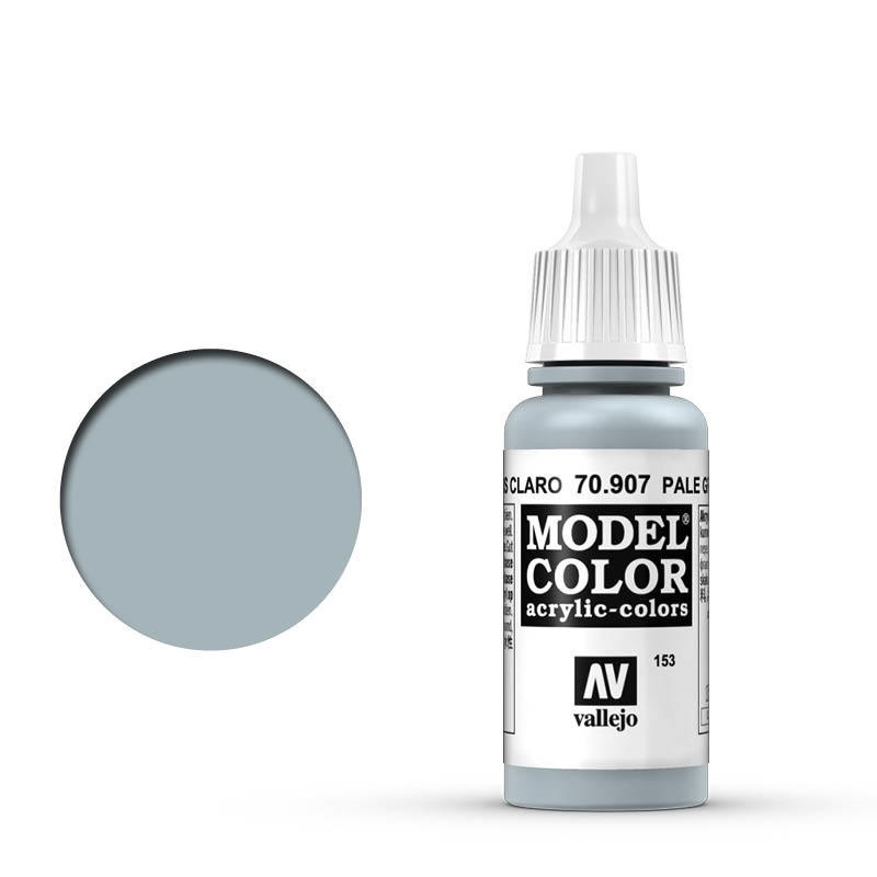 Vallejo Model Colour #153 Pale Greyblue 17 ml Acrylic Paint [709