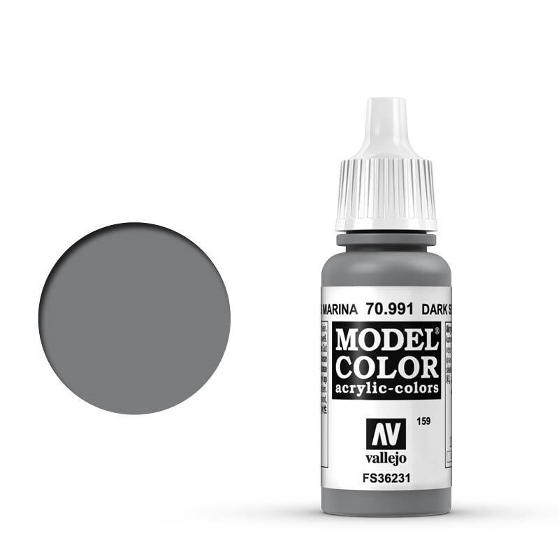 Vallejo Model Colour #159 Dark Sea Grey 17 ml Acrylic Paint [709