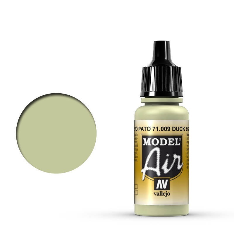 Vallejo Model Air Duck Egg Green 17 ml Acrylic Airbrush Paint [7