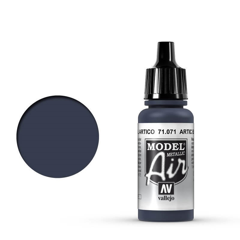 Vallejo Model Air Artic Blue 17 ml Acrylic Airbrush Paint [71071