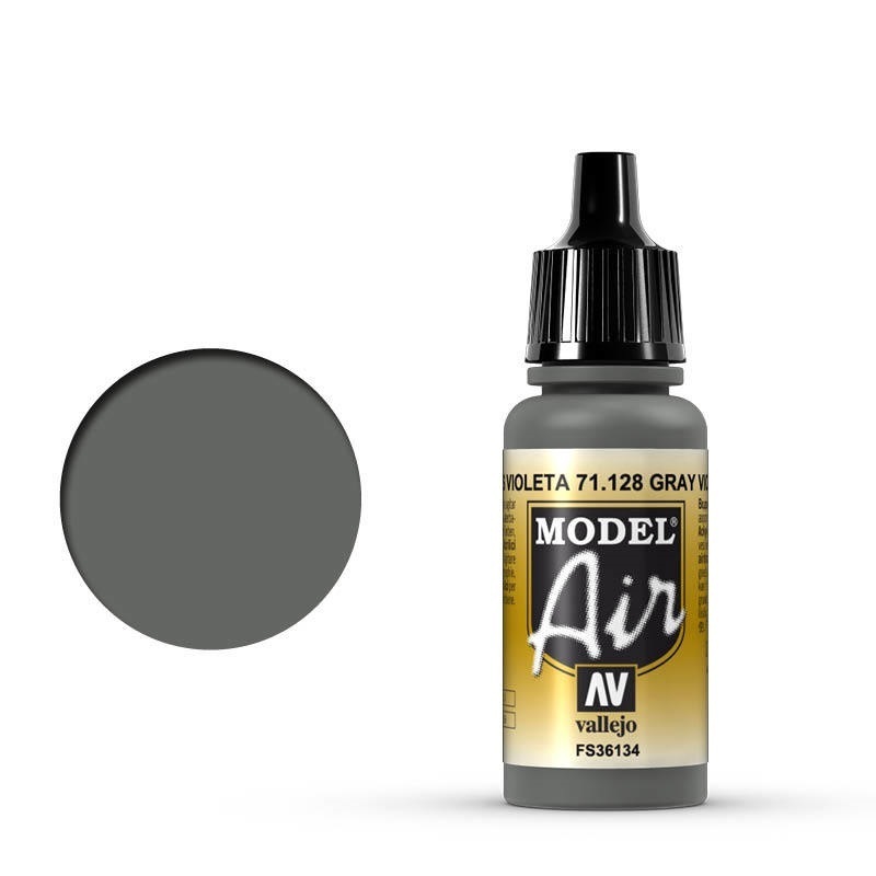 Vallejo Model Air Gray Violet 17 ml Acrylic Airbrush Paint [7112