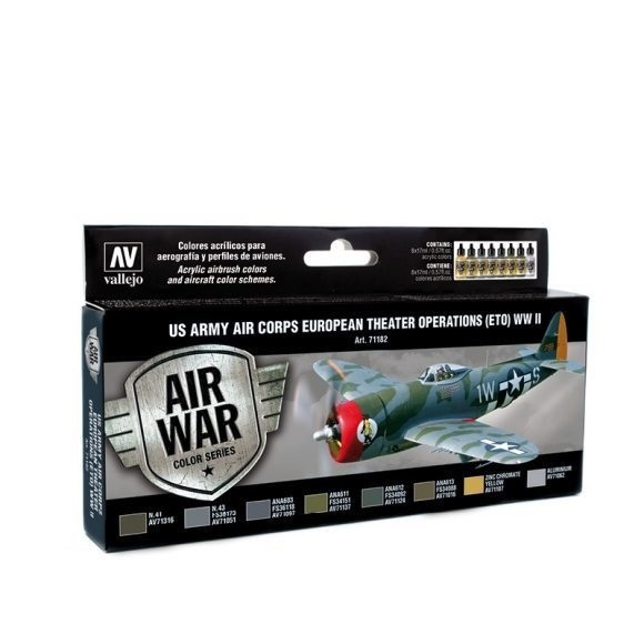 Vallejo Model Air US Army Air Corps European Theater Op (ETO) WW