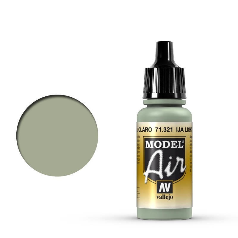 Vallejo Model Air IJA Light Grey Green 17 ml Acrylic Airbrush Pa