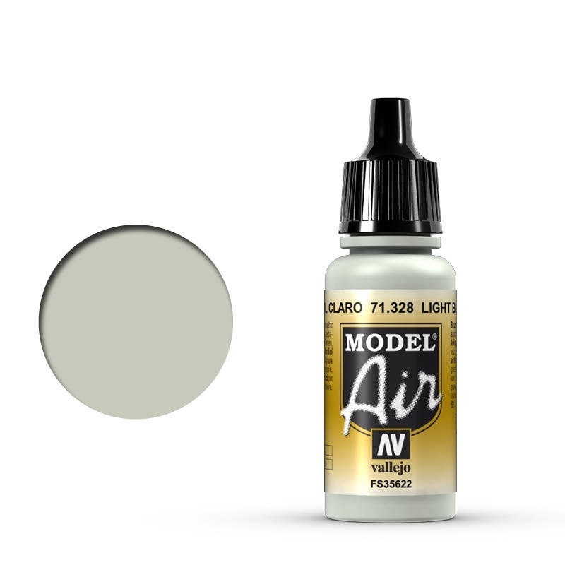 Vallejo Model Air Light Blue 17 ml Acrylic Airbrush Paint [71328