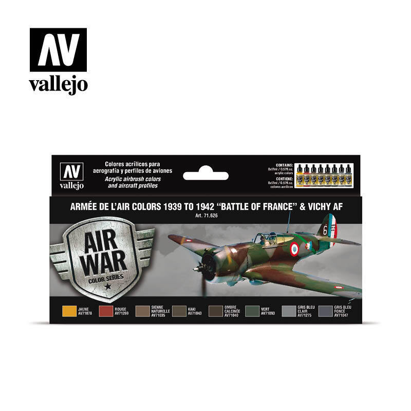 Vallejo Model Air Arm?e de l'Air colors 1939 to 1942 "Battle of