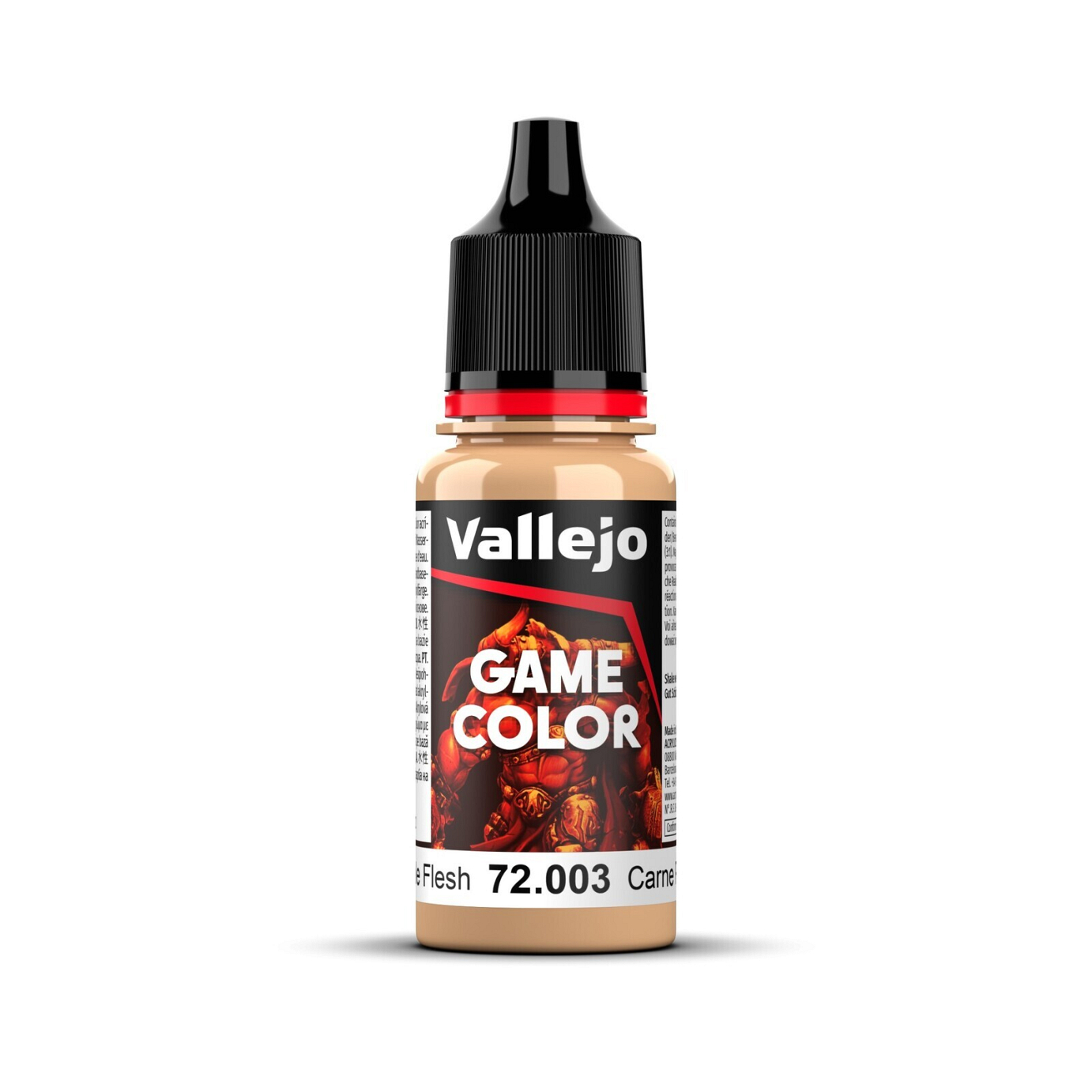 Vallejo Game Colour Pale Flesh 18ml Acrylic Paint - New Formulat