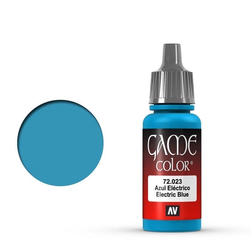 Vallejo Game Colour Electric Blue 17 ml Acrylic Paint [72023] -