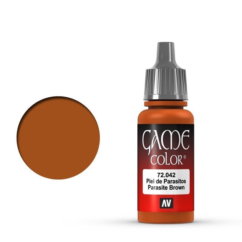 Vallejo Game Colour Parasite Brown 17 ml Acrylic Paint [72042] -