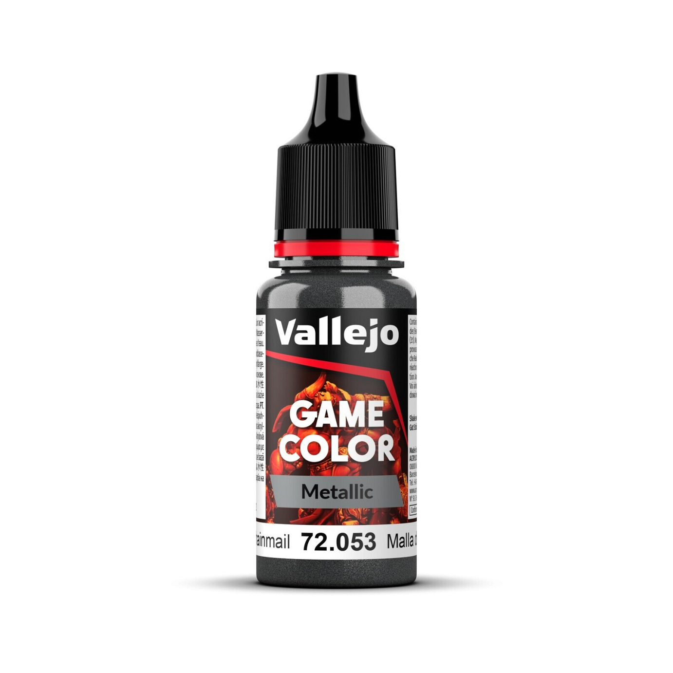 Vallejo Game Colour Metal Chainmail 18ml Acrylic Paint - New For