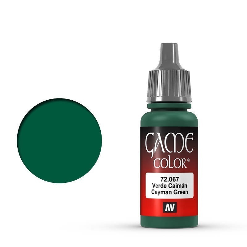 Vallejo Game Colour Cayman Green 17 ml Acrylic Paint [72067] - O