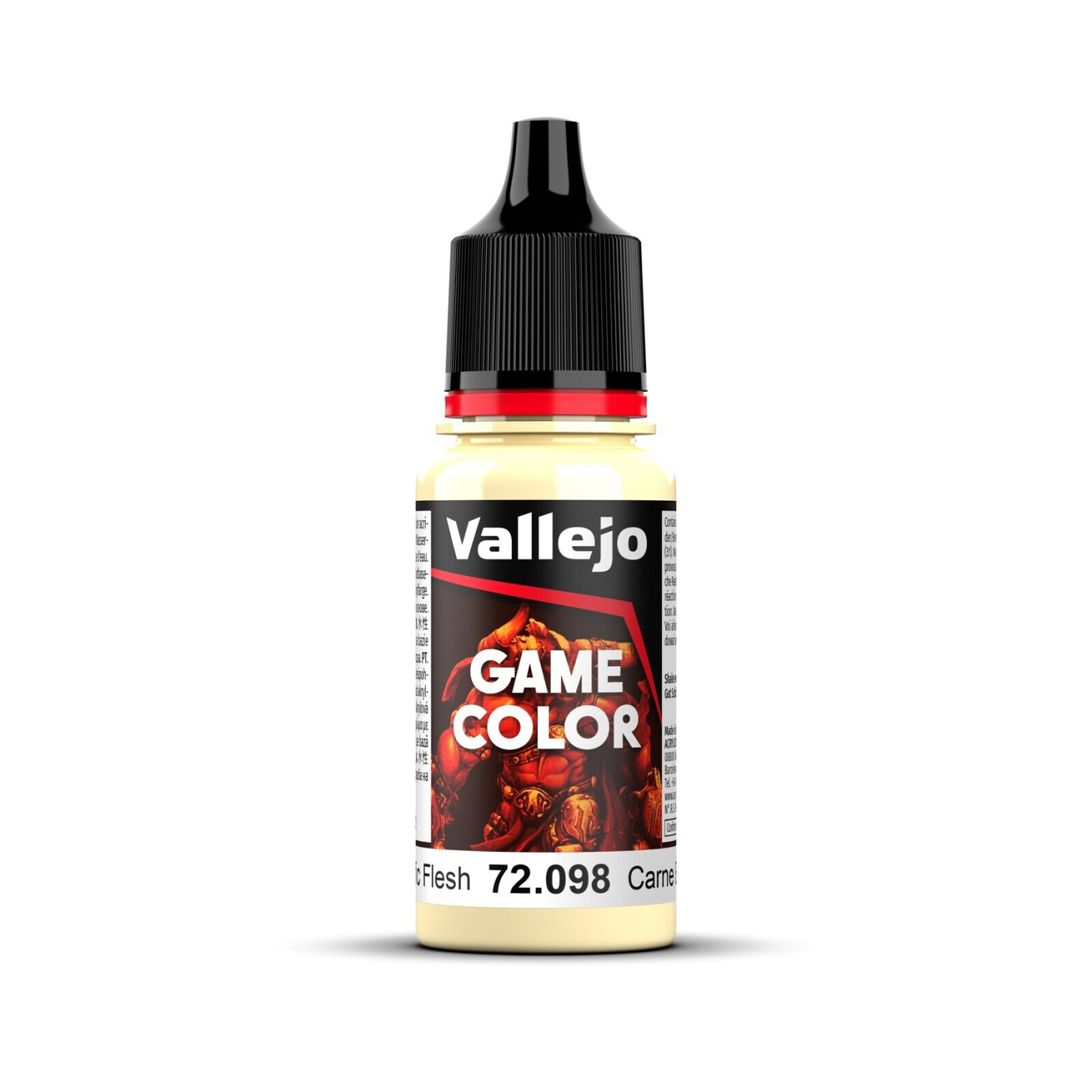 Vallejo Game Colour Elfic Flesh 18ml Acrylic Paint - New Formula