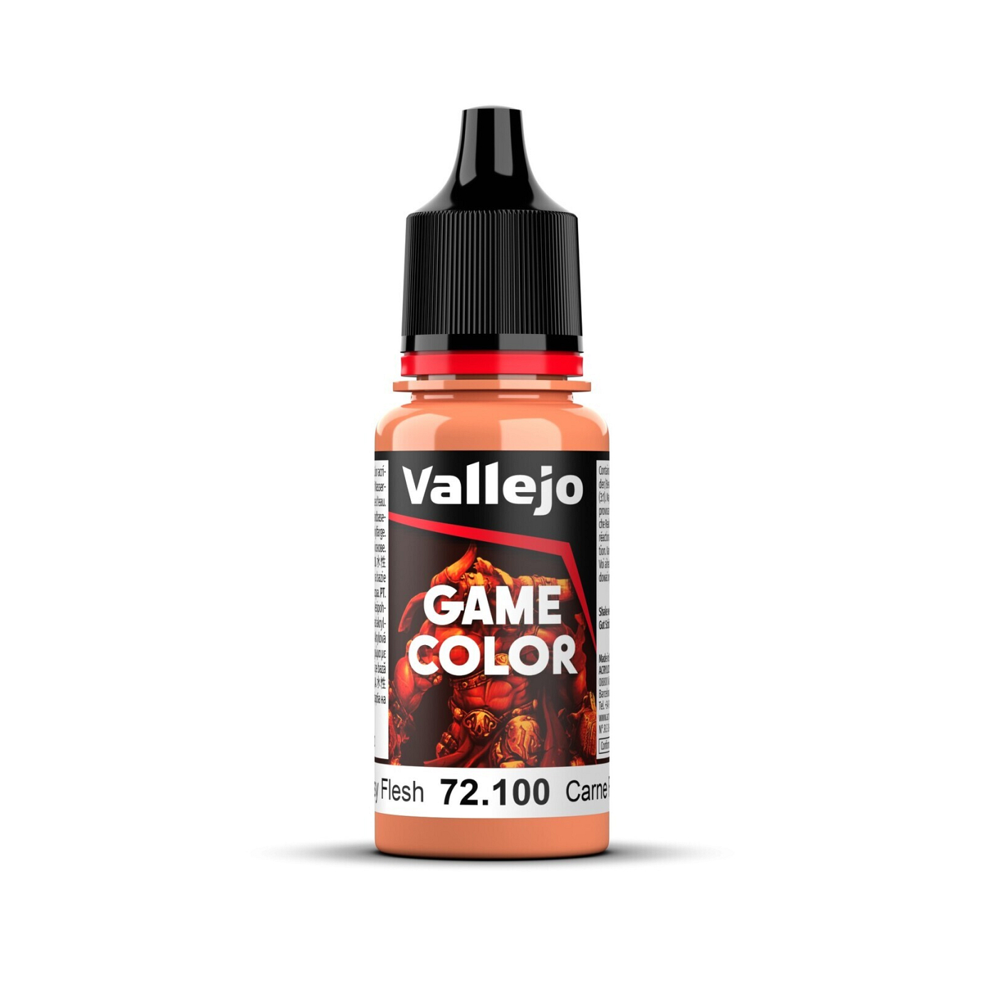 Vallejo Game Colour Rosy Flesh 18ml Acrylic Paint - New Formulat