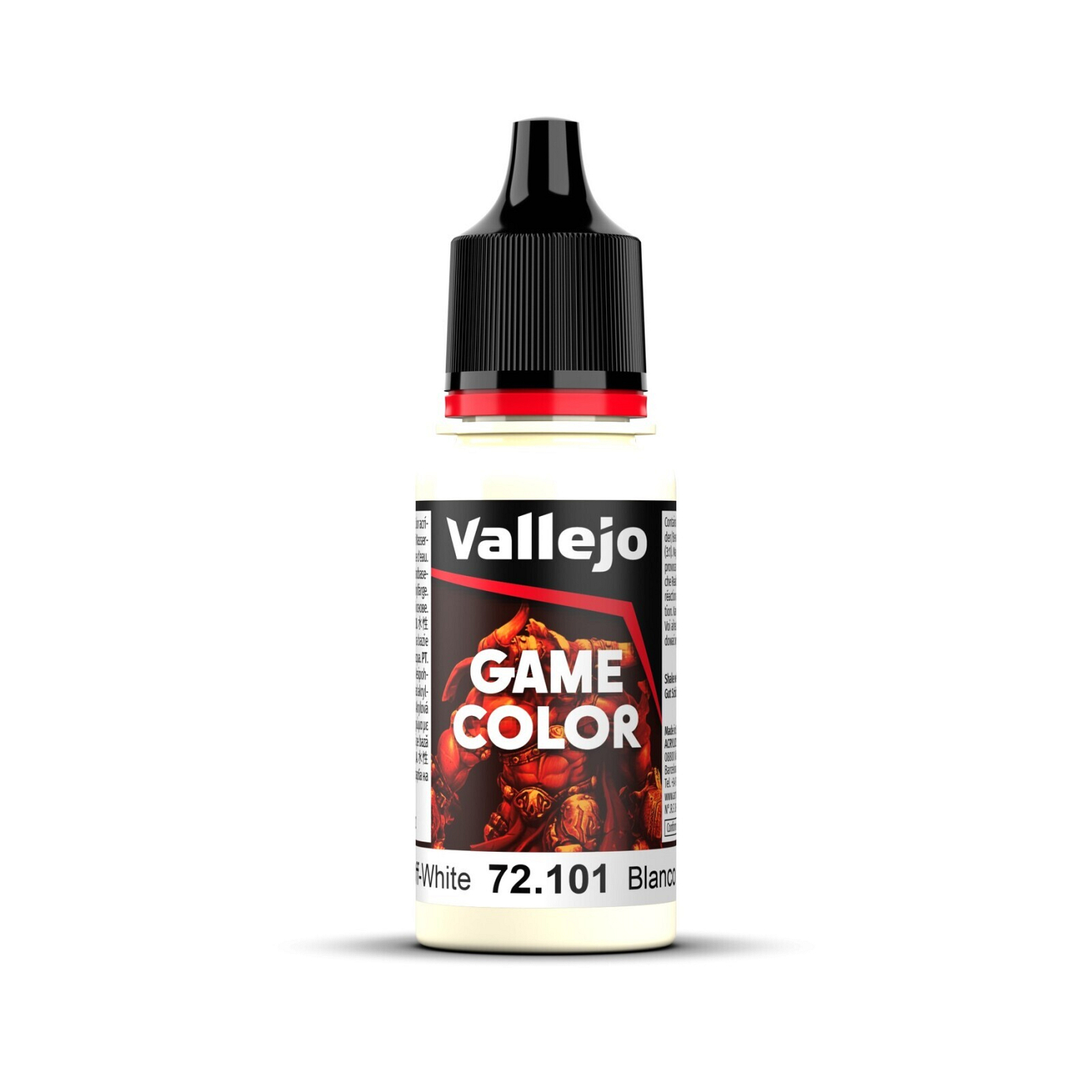 Vallejo Game Colour Off White 18ml Acrylic Paint - New Formulati