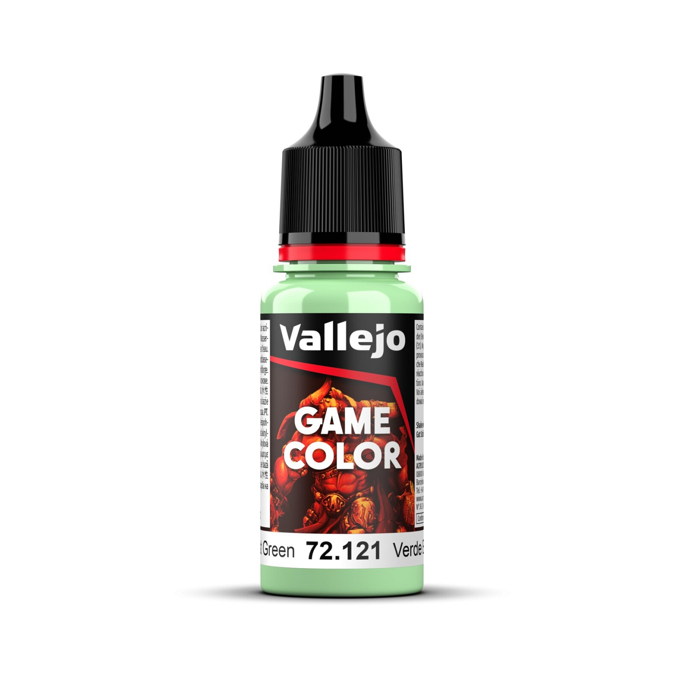 Vallejo Game Colour Ghost Green 18ml Acrylic Paint - New Formula