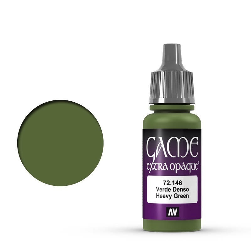 Vallejo Game Colour Extra Opaque Heavy Green 17 ml Acrylic Paint