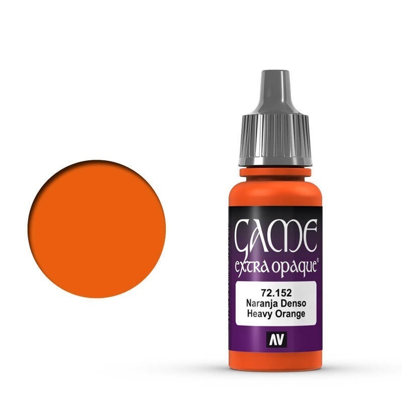 Vallejo Game Colour Extra Opaque Heavy Orange 17 ml Acrylic Pain