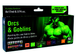 Vallejo Game Colour Orcs & Goblins 8 Colour Set Acrylic Paint [7