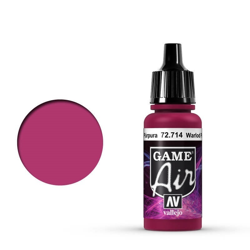 Vallejo Game Air Warlord Purple 17 ml Acrylic Airbrush Paint [72