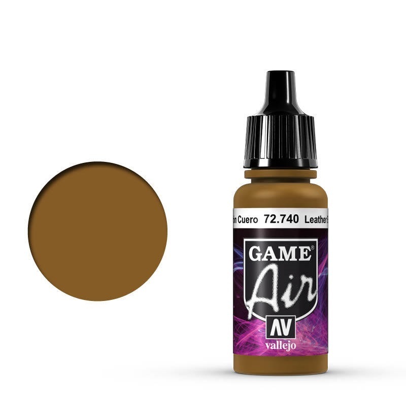 Vallejo Game Air Cobra Leather 17 ml Acrylic Airbrush Paint [727