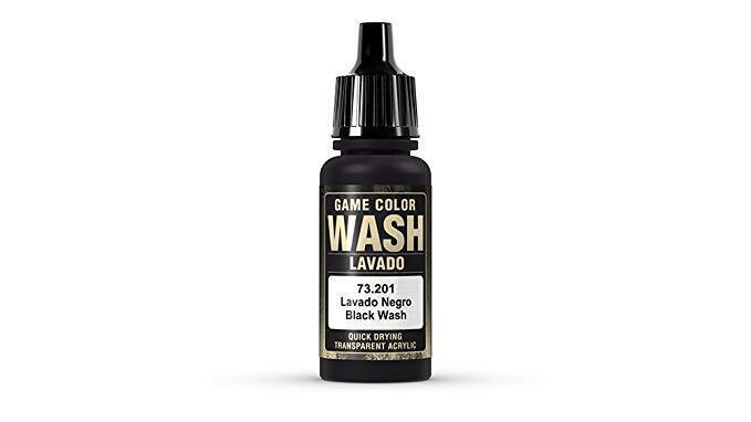 Vallejo Black Wash 17 ml [73201] - Old Formulation