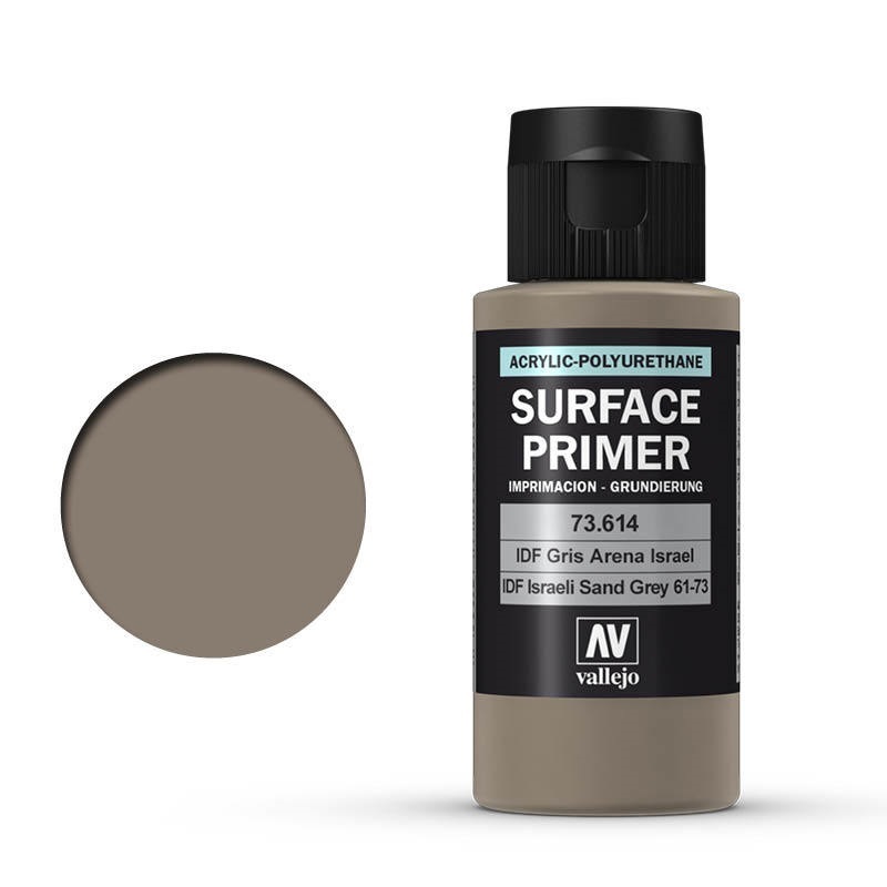 Vallejo Surface Primer IDF Israel? Sand Grey 61-73 60 ml [73614]