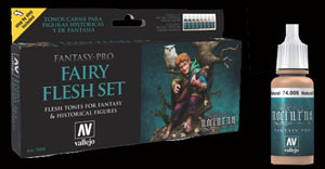 Vallejo Fairy Flesh Set 8 Colour Set [74101]