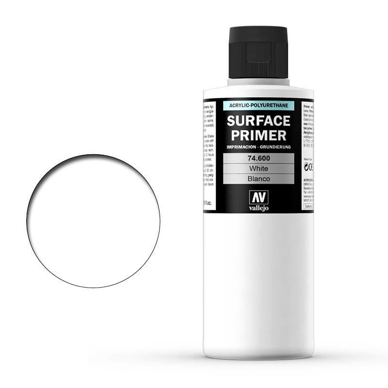 Vallejo Surface Primer Colour White 200 ml [74600]