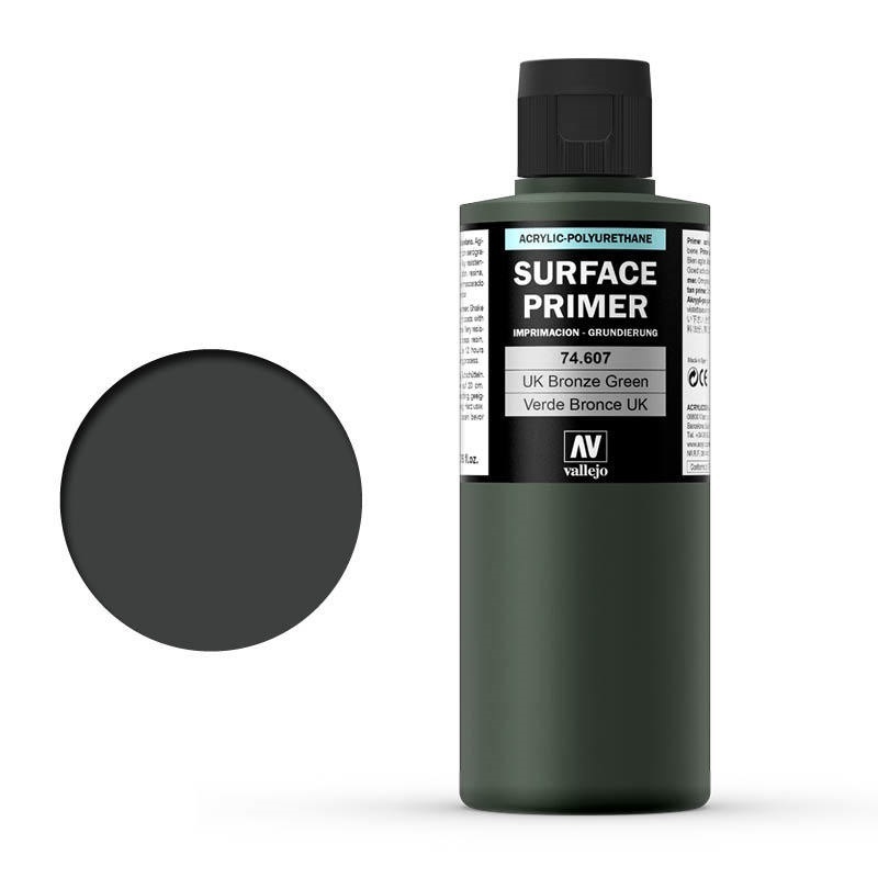 Vallejo Surface Primer Colour UK Bronze Green 200 ml [74607]