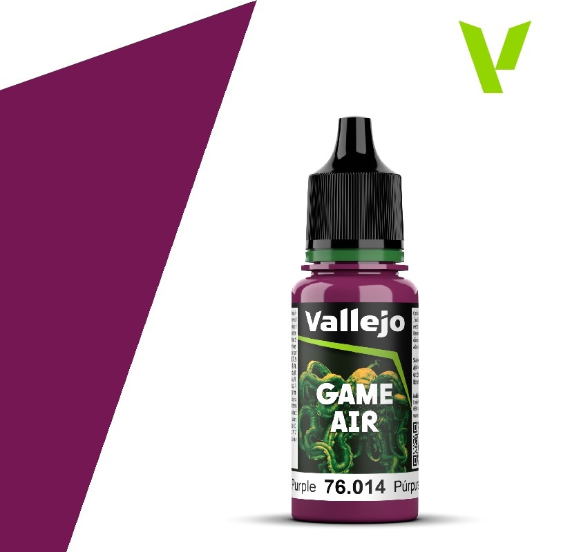 Vallejo Game Air Warlord Purple 18 ml Acrylic Paint - New Formul