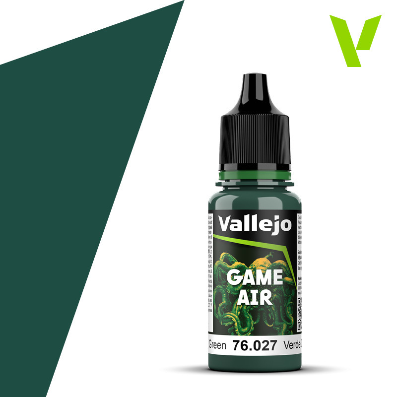 Vallejo Game Air Scurvy Green 18 ml Acrylic Paint - New Formulat