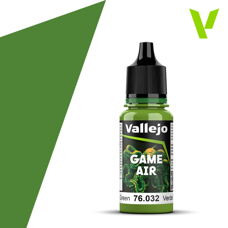 Vallejo Game Air Scorpy Green 18 ml Acrylic Paint - New Formulat