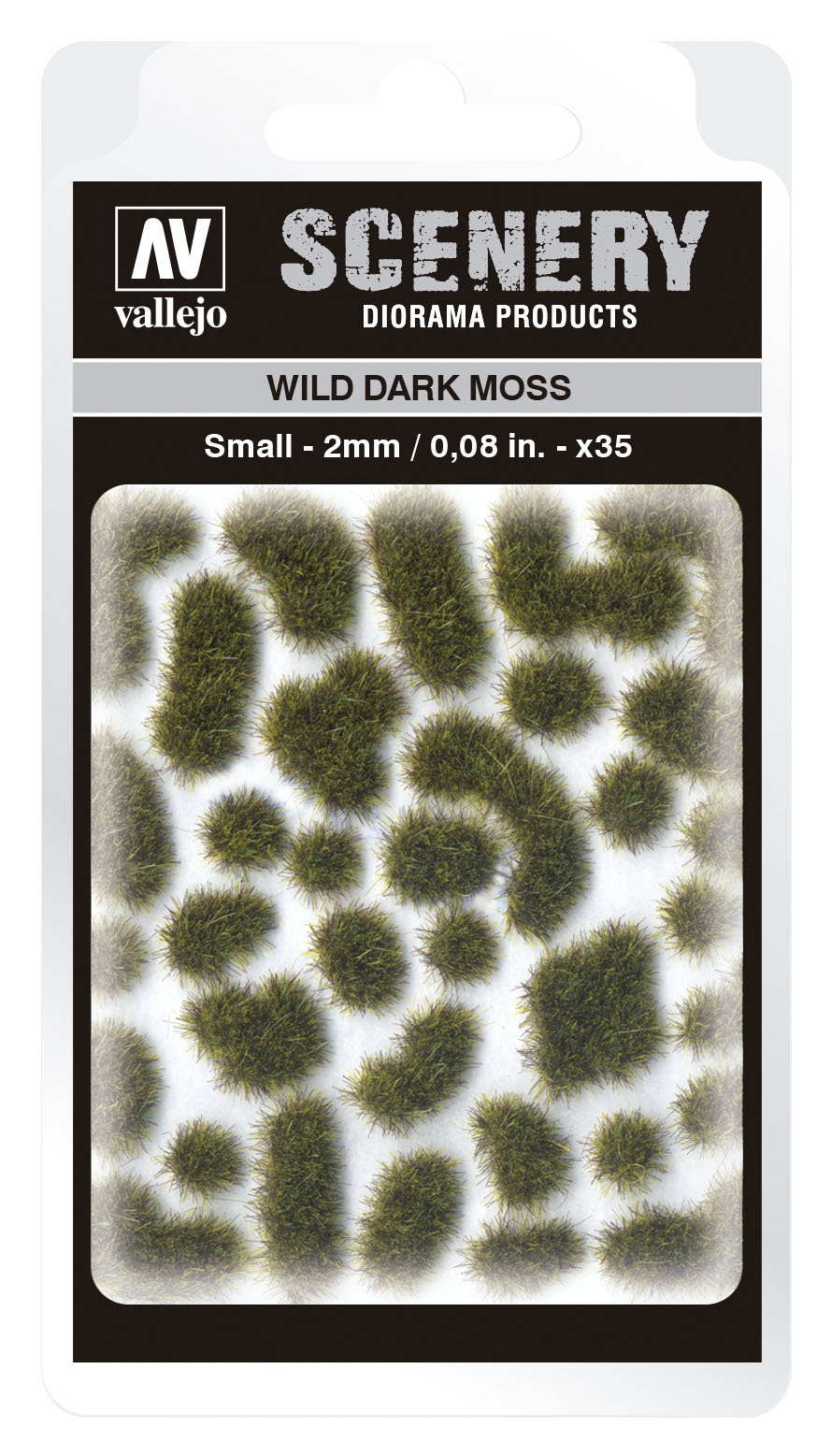 Vallejo 2mm Wild Dark Moss Diorama Accessory [SC402]