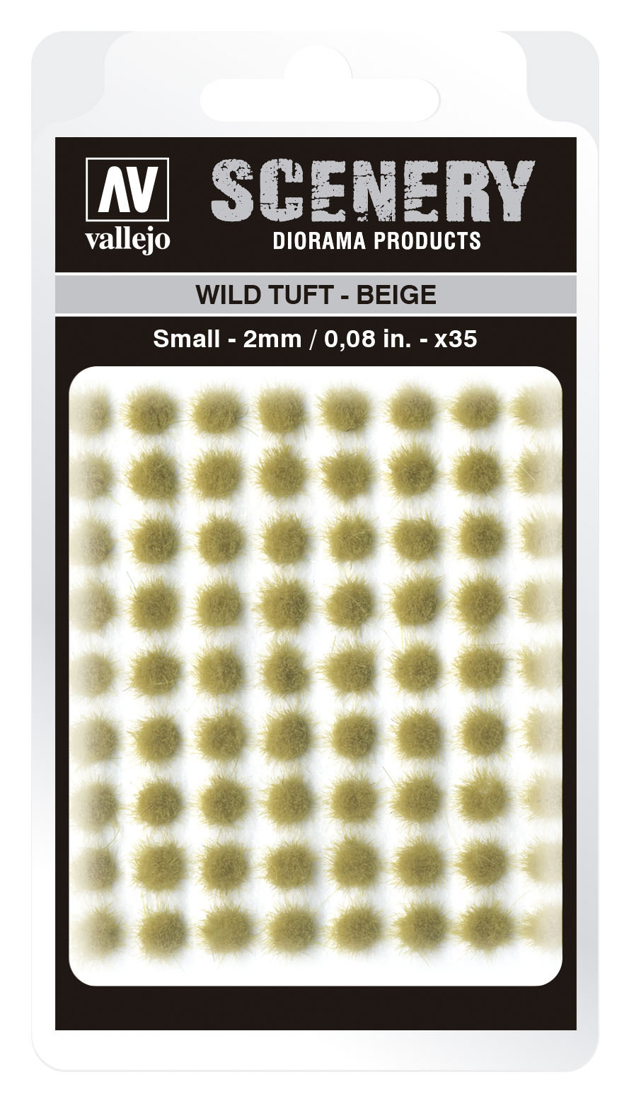 Vallejo 2mm Wild Tuft - Beige Diorama Accessory [SC403]