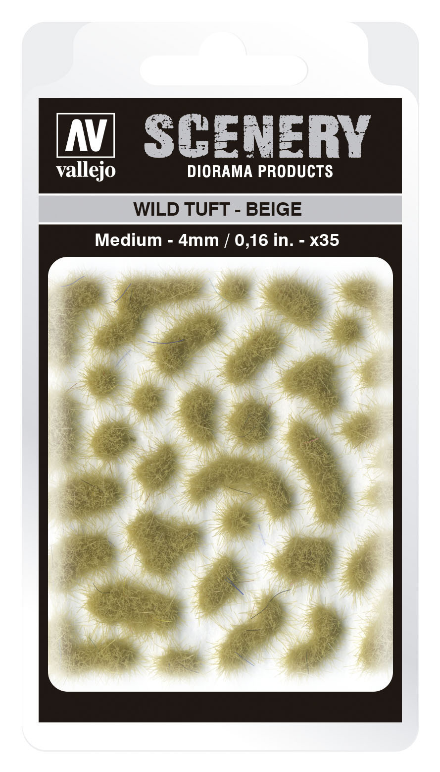 Vallejo 4mm Wild Tuft - Beige Diorama Accessory [SC408]