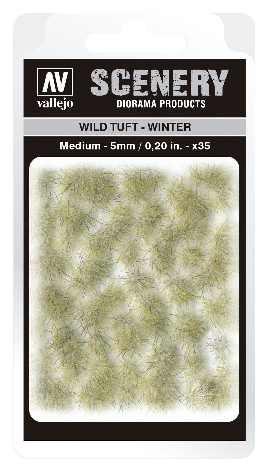 Vallejo 5mm Wild Tuft - Winter Diorama Accessory [SC410]