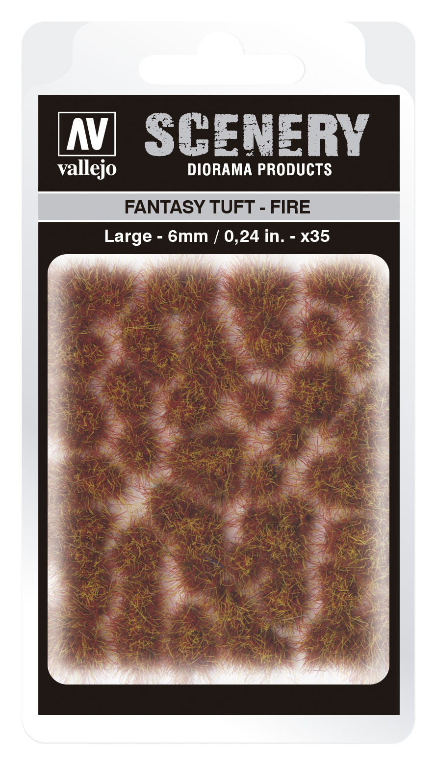 Vallejo 6mm Fantasy Tuft - Fire Diorama Accessory [SC431]