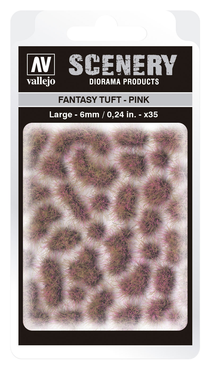 Vallejo 6mm Fantasy Tuft - Pink Diorama Accessory [SC433]