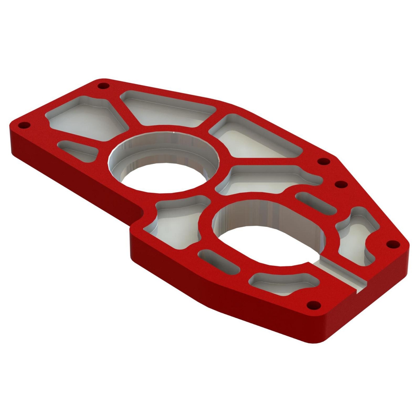 Arrma Aluminium Motor Mount Plate For Center Diff&#44; Mojave 4S