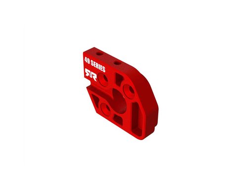 Arrma Aluminum Motor Plate 49 Series, Red, Kraton 8S EXB