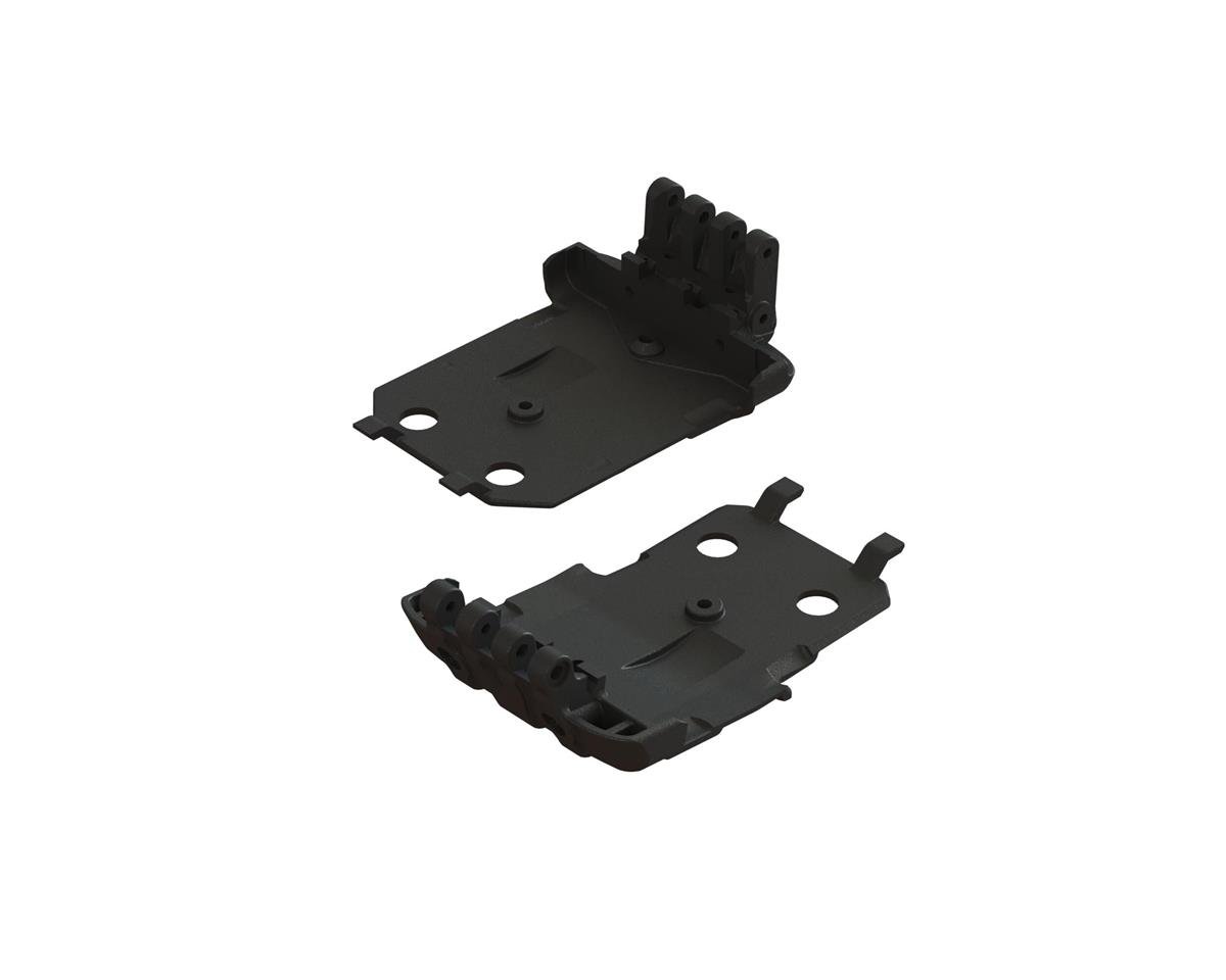 Arrma Lower Skidplates, 2pcs, Vorteks