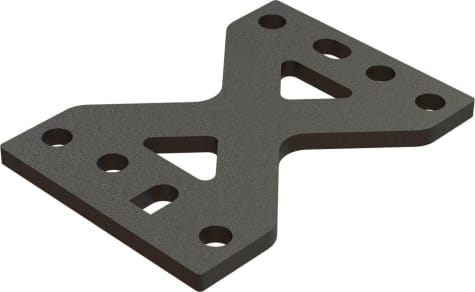 Arrma Aluminum Center Diff Cover Plate