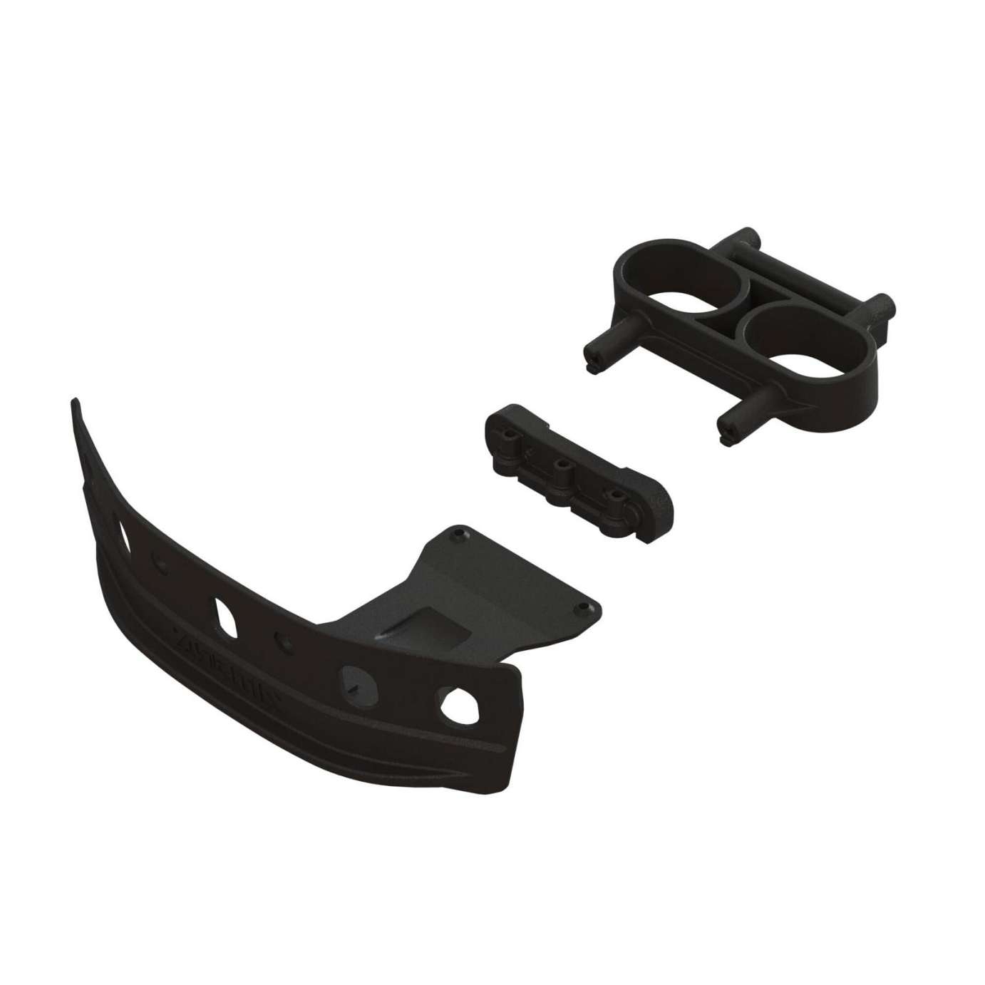 Arrma Front Skid&#44; Skid Mount and Bumper Loop&#44; Big Rock 6S