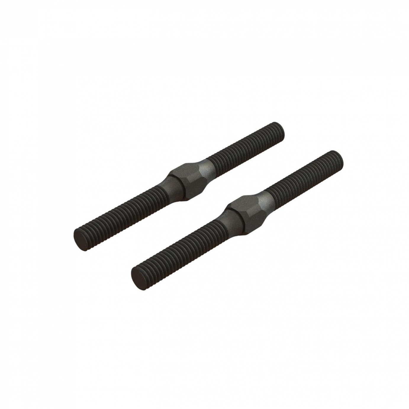 Arrma Steel Turnbuckle M4x48mm Black 2pcs, AR330542