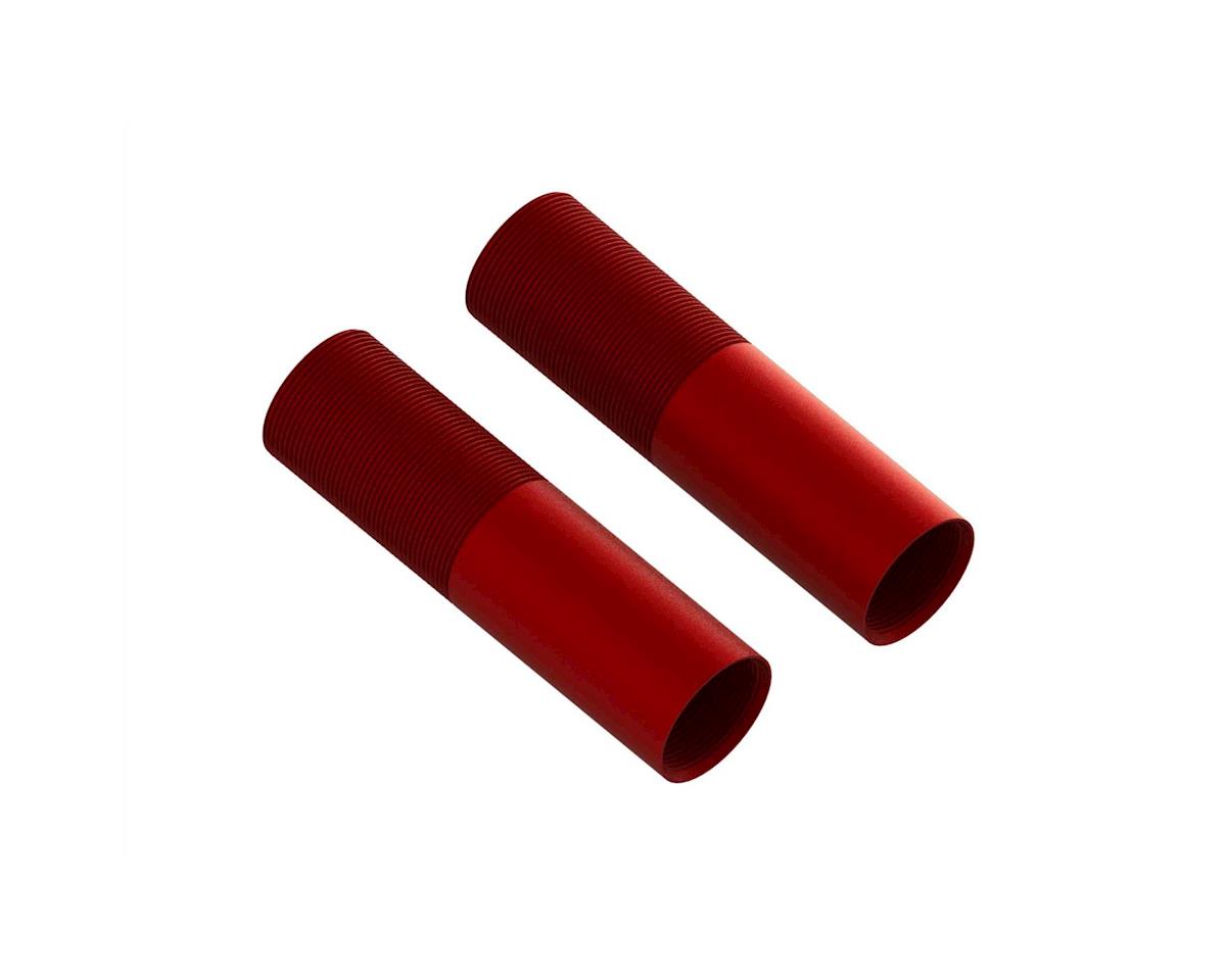 Arrma Aluminium Shock Body, 24x88mm, Red, 2pcs, 8S BLX