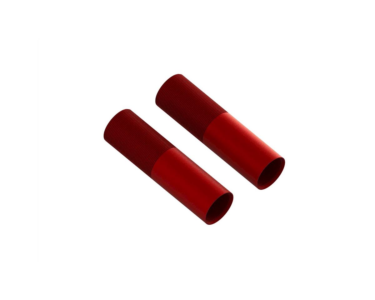 Arrma Aluminium Shock Body, 24x83mm, Red, 2pcs, 8S BLX