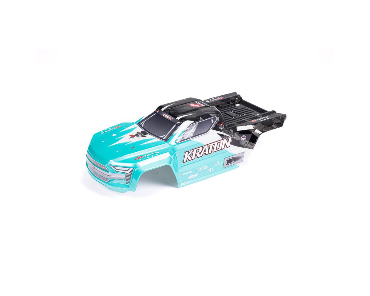 Arrma Kraton 4x4 4S BLx Painted Body in Teal/Black